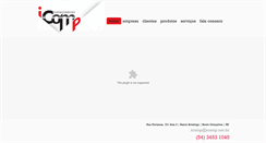 Desktop Screenshot of icomp.net.br